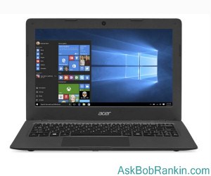 Acer Cloudbook laptop