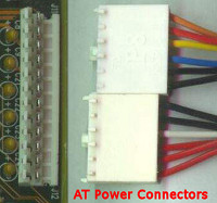 AT power connectors