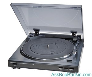 Free Online Music (Audio Technica AT-PL50 turntable)