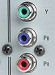 Component video inputs