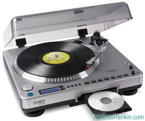 Convert vinyl record to CD