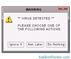 Fake Virus Warning