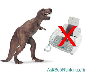 Fax Machine Dinosaur
