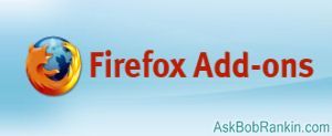 Firefox extensions and addons