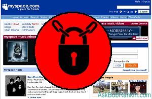 blocking myspace access