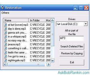 Restoration: Deleted File Recovery
