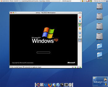 running windows on linux desktop