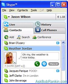 free internet calls with Skype