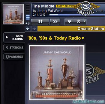Slacker internet radio