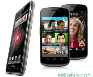 Top Android Phones 2012