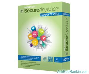 Webroot SecureAnywhere 2012 Anti-Virus