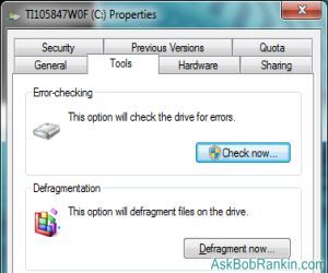 windows 7 hard drive errors