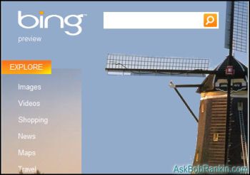 Bing search engine