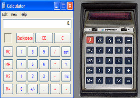 Bowmar Brain calculator