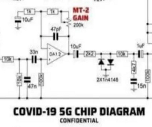 Covid-19 5G Chip diagram?