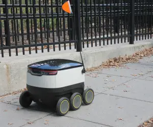 Delivery robots of the near future