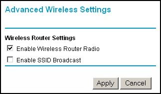 disable SSID