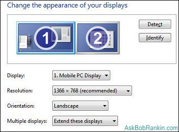 Dual Monitor Setup - Windows