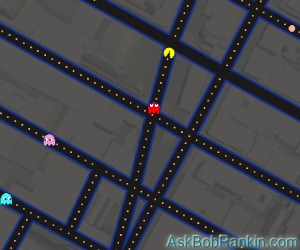 Google Maps Pac-Man
