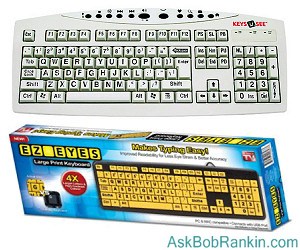 Large Print Keyboard