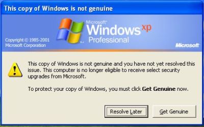 windows genuine advantage