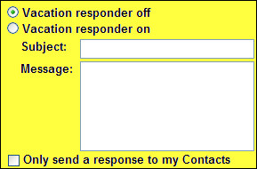 Gmail vacation autoresponder