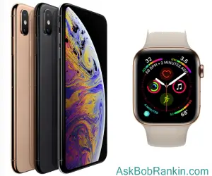 Apple iPhone XS and Apple Watch 4