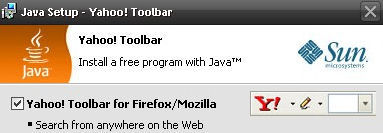 Java Update - Yahoo Toolbar