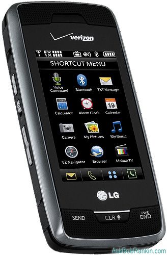 LG Voyager touchscreen