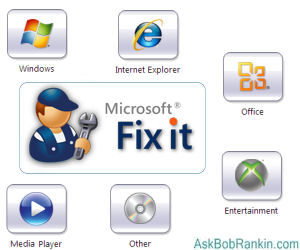 Microsoft Fix It Solution Center