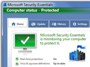 microsoft security essentials latest definitions