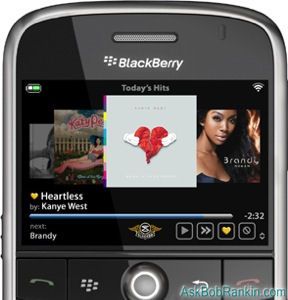 Blackberry music