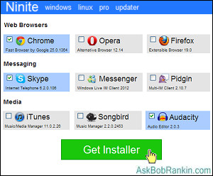 Ninite Software Installer