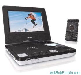 Phillips DCP750 portable DVD player