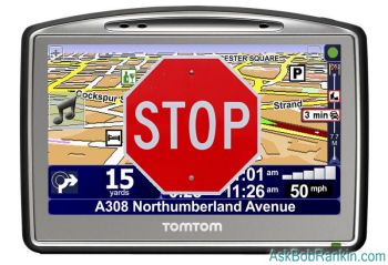 TomTom GO 720 GPS - STOP!