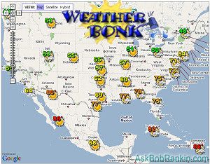 weather map mashup