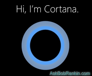 Cortana on Windows 10