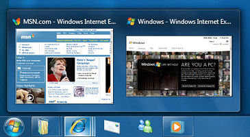 Windows 7 taskbar