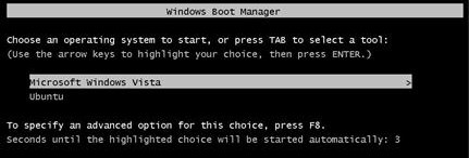 Wubi - Boot Manager